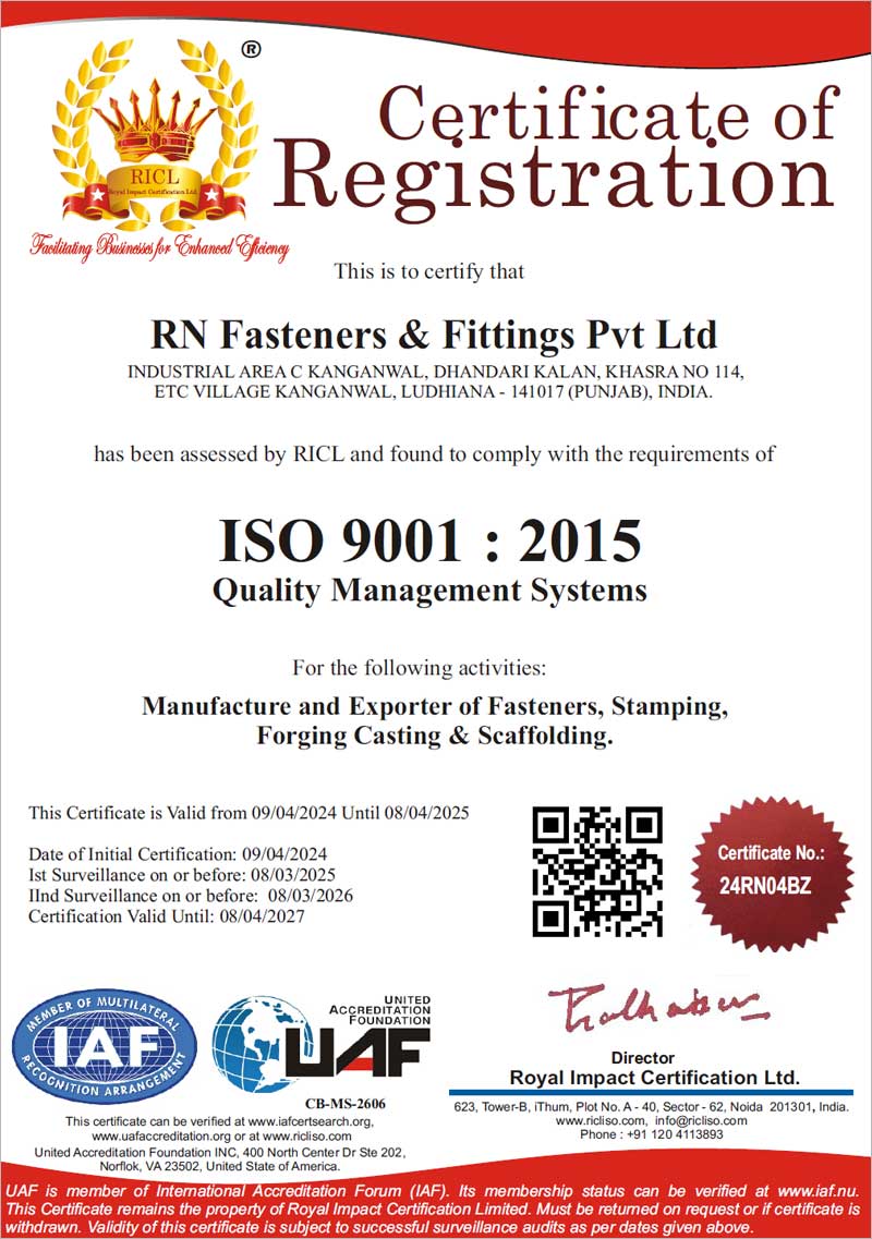 ISO Certification